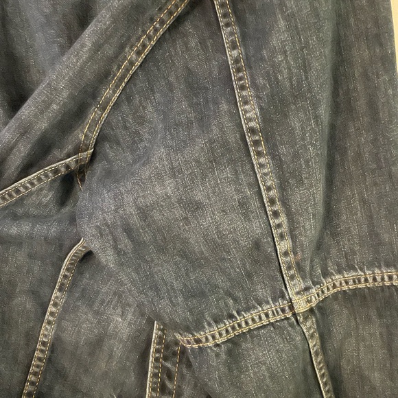 American Eagle EUC Dark Wash Denim Jacket Mens Sz L - Picture 8 of 14